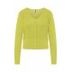 Tranquillo Waisted Knit Jacket Bayleaf