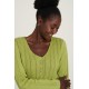 Tranquillo Waisted Knit Jacket Bayleaf