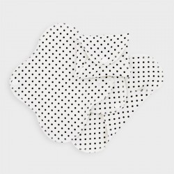 Imse Vimse Panty Liners Active black dots