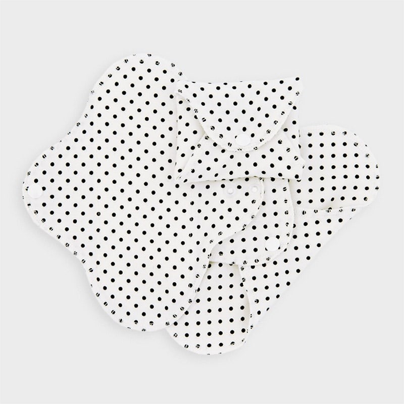 Imse Vimse Panty Liners black dots