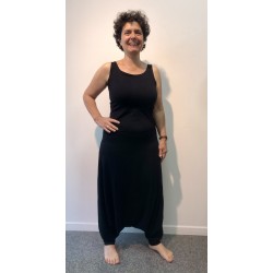 Bamboo Belgium Catsuit baggy Leen Black