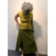 Bamboo Belgium Wrap Skirt Long Matcha