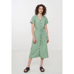 Recolution Dress Peony leaf green