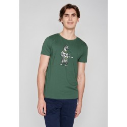 Greenbomb Animal Otter Guitar Guide Bottle Green