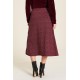 Tranquillo Waisted Jersey skirt petals