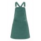 Tranquillo Short curduroy dress green rain