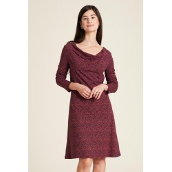 Tranquillo Short jersey dress petals