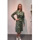 Lalamour Dress Dolly Foliage petrol