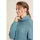 Tranquillo Warm turtleneck Jumper ocean