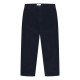 Knowledge FLINT wide corduroy chino pants night sky