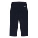 Knowledge FLINT wide corduroy chino pants night sky