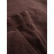 Knowledge FLINT wide corduroy chino pants deep mahogany