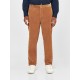 Knowledge CHUCK regular 8-wales corduroy chino pants brown sugar