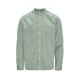 Knowledge Regular fit corduroy strand collar shirt lily pad