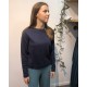 Madness Pullover m. Schlitzen navy