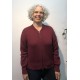 Madness Cardigan m. RV garnet red