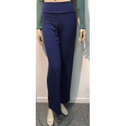 Bamboo Belgium Trouser high belt and high waist Blue Classic