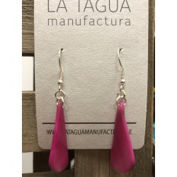 La Tagua Rakaret earrings fuchsia