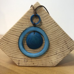 La Tagua Saya turquoise tagua