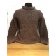 Fisherman Mock Neck Sweater Chestnut