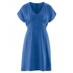 HempAge Dress with Lining Royal Royal