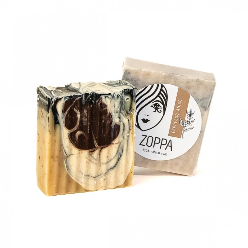 zoppa Soap bar Espresso Anise Espresso Anise zoppa Soap bar Espresso Anise Espresso Anise