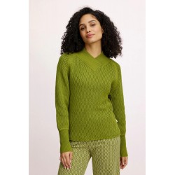 Tranquillo Loose knit Jumper Golden Cypress Golden Cypress