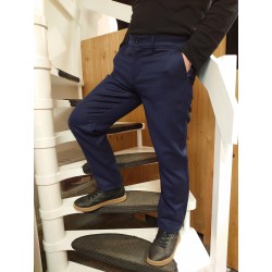 Bloomers Tim Marine Fishgrät 100% Schurwolle 04 Marine
