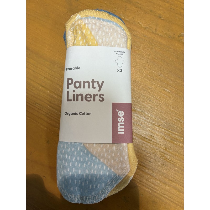 Imse Vimse Waschbare Slipeinlagen Classic Blau Muster 3-Pack Blau Muster