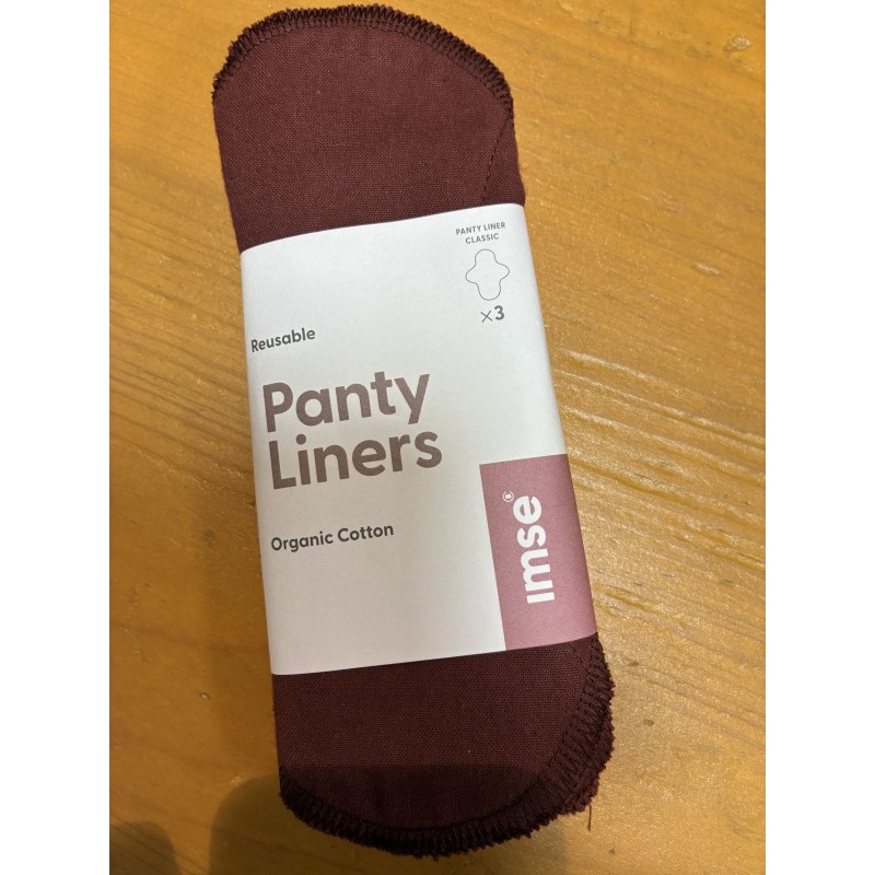 Imse Vimse Wiederverwendbare Slipeinlagen Classic Rot 3-Pack Rot