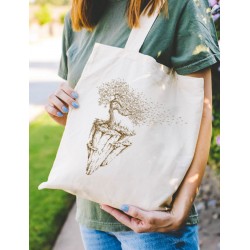 Life-Tree Organic Tasche Maple Island Weiss Weiss