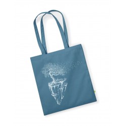 Life-Tree Organic Tasche Maple Island Blau Blau