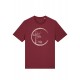 Life-Tree O F Shirt Men circle Burgundy Burgundy