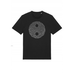 Life-Tree O F Shirt Men Ying Yang Black Black