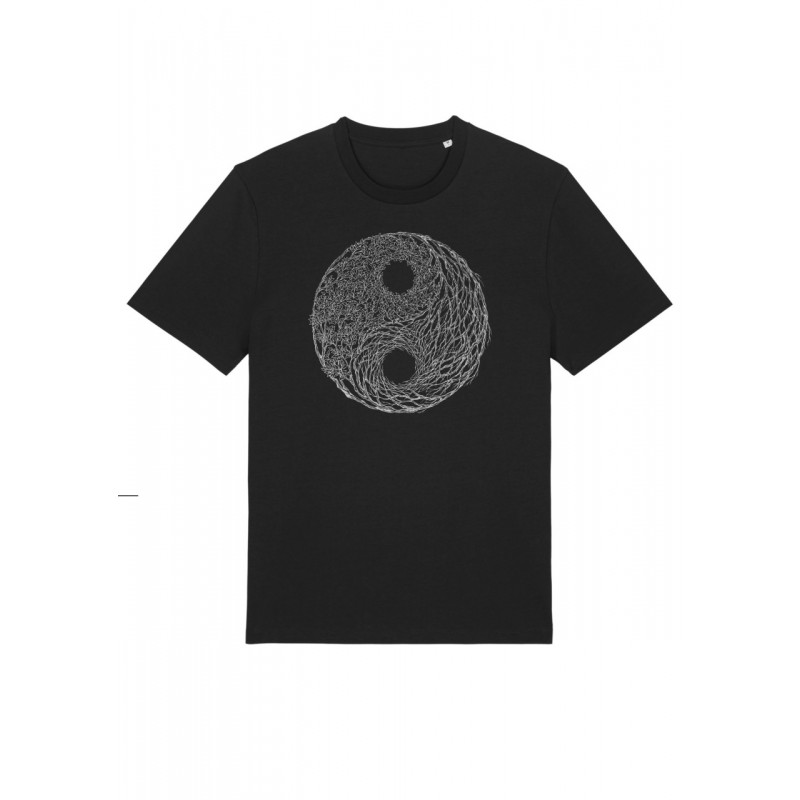 Life-Tree O F Shirt Men Ying Yang Black Black