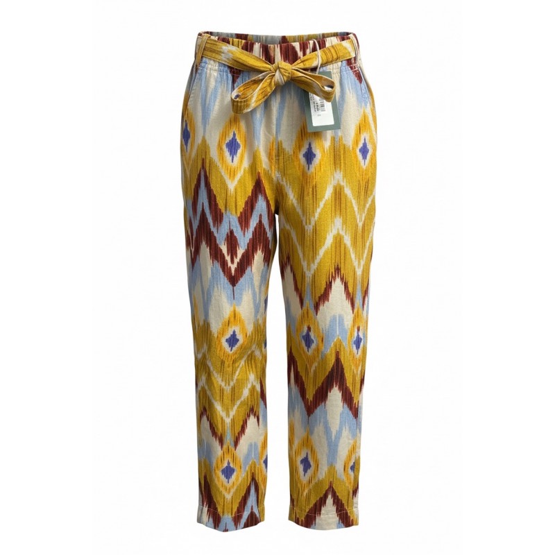 Bloomers Mia Gelb-gemustert 27 52% leinen 48% Baumwolle Gelb-gemustert 27