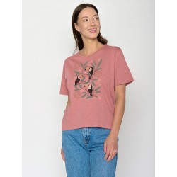 Greenbomb Tucan Flower Dark Rose (Nova/GOTS) Dark Rose