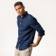 Living Crafts Amandus indigo Blue Shirt Indigo Blue 669
