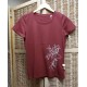 Life-Tree F O B Shirt Women Burgundy Burgundy