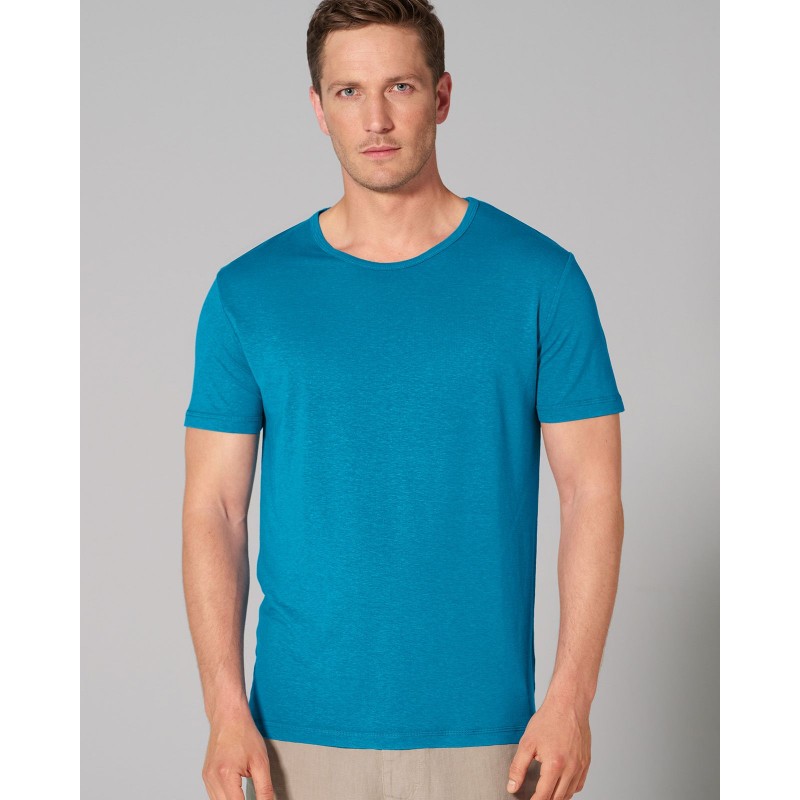 HempAge T-Shirt Flatlock Azure 210 Azure 210